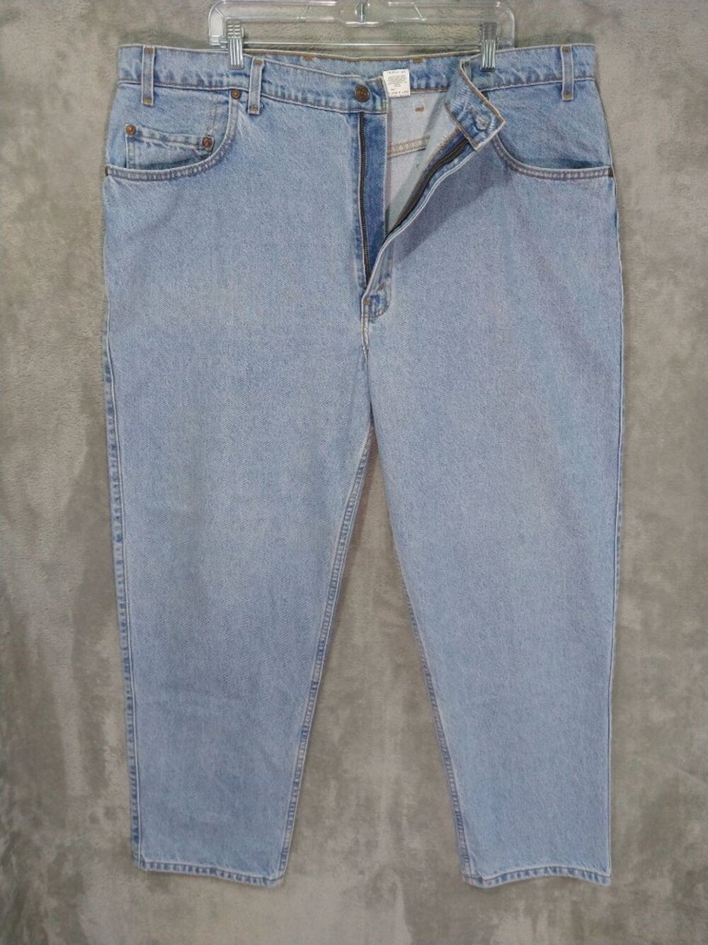 Vintage Levis 545 Jeans Mens 44x30 Blue Denim Signature Loose Fit High Rise 90s